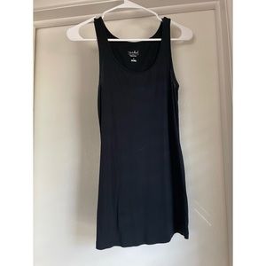 Isabel black maternity tank Small